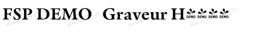 FSP DEMO   Graveur H字体转换
